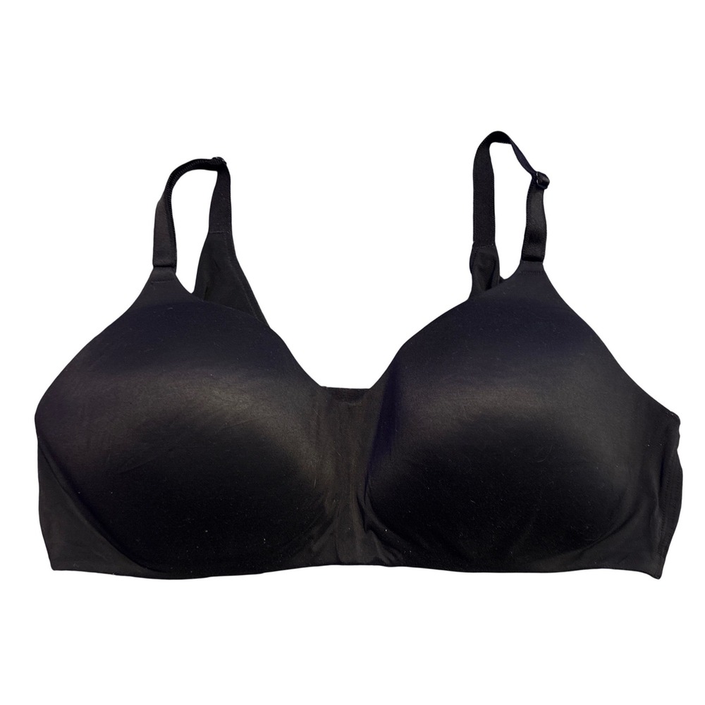 Torrid Curve Black Plus Size Full Figure 360 Back Smoothing Wireless Bra 42D
